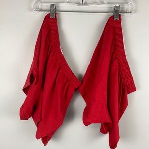 💙 Set of 2 red soffe shorts (lifeguard)